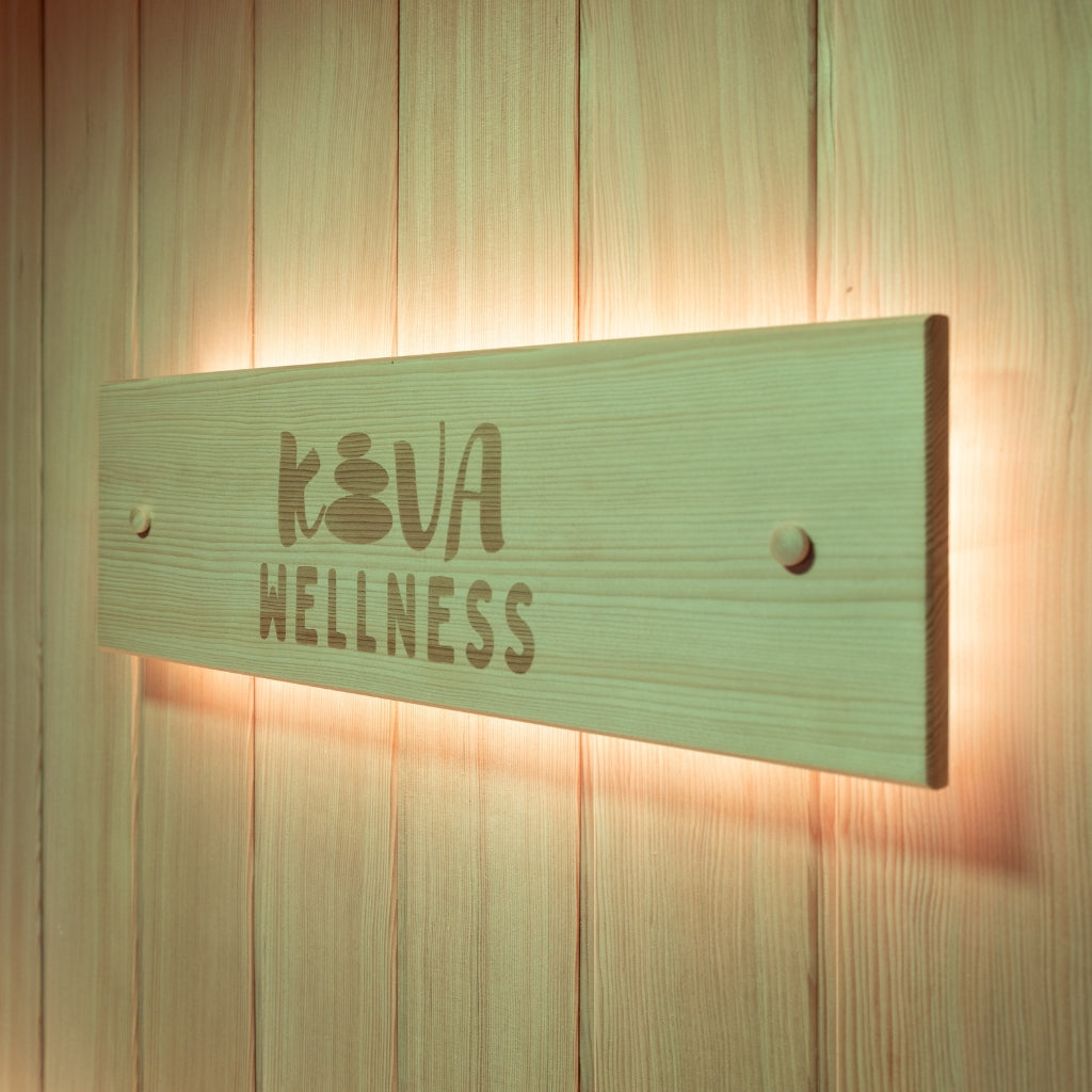 Sauna Kiva Radiance - Para 4 pessoas Infravermelho Full-Spectrum 