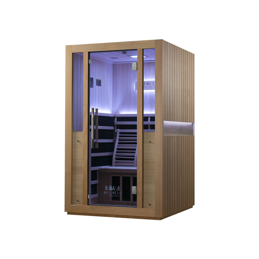 Sauna Kiva Radiance - Para 2 pessoas Infravermelho Full-Spectrum