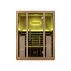 Sauna Kiva Radiance - Para 3 pessoas Infravermelho Full-Spectrum 