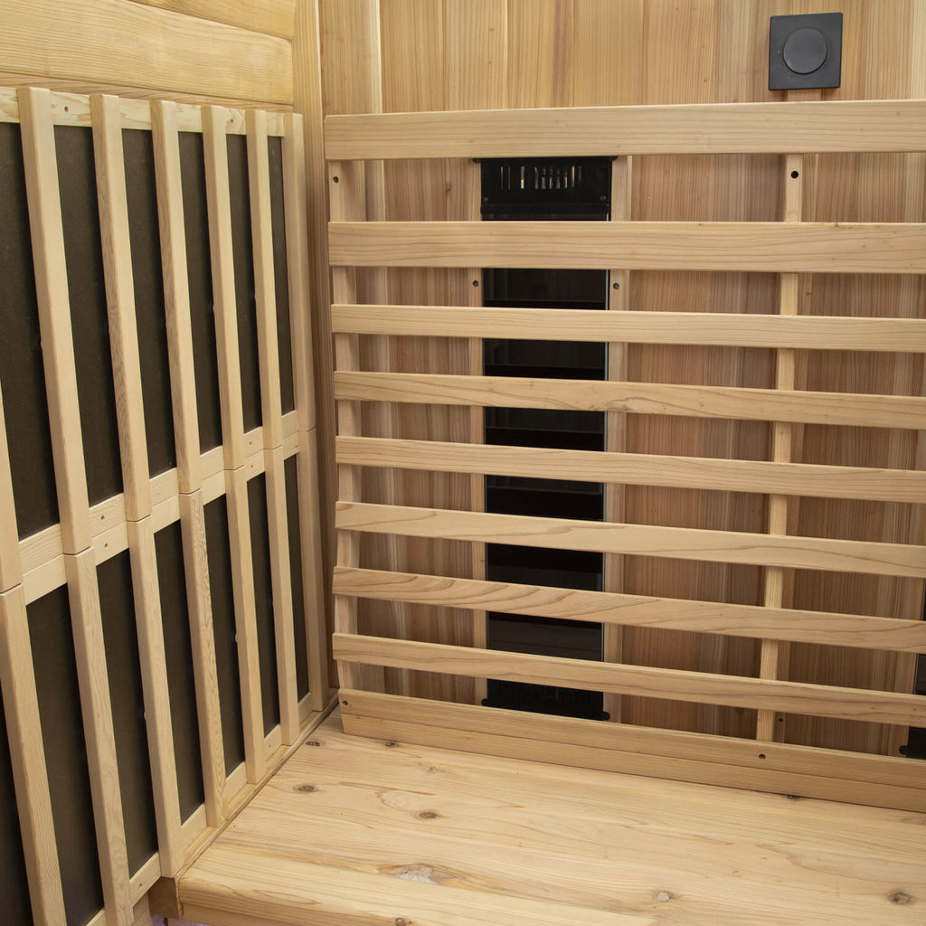 Sauna Kiva Retreat Outdoor - Para 3 pessoas Full Spectrum
