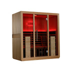 Sauna Kiva Radiance - Para 4 pessoas Infravermelho Full-Spectrum 