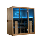 Sauna Kiva Radiance - Para 4 pessoas Infravermelho Full-Spectrum 