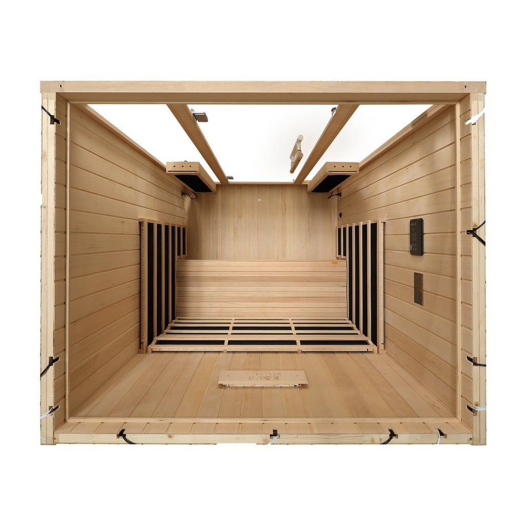 Sauna Kiva Radiance - Para 4 pessoas Infravermelho Full-Spectrum 