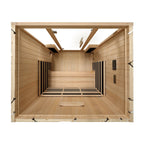 Sauna Kiva Radiance - Para 4 pessoas Infravermelho Full-Spectrum 