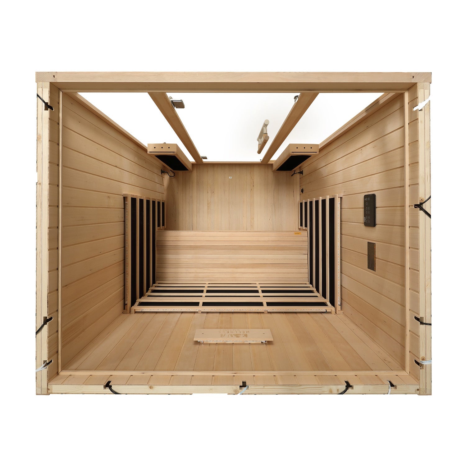 Sauna Kiva Radiance - Para 4 pessoas Infravermelho Full-Spectrum 