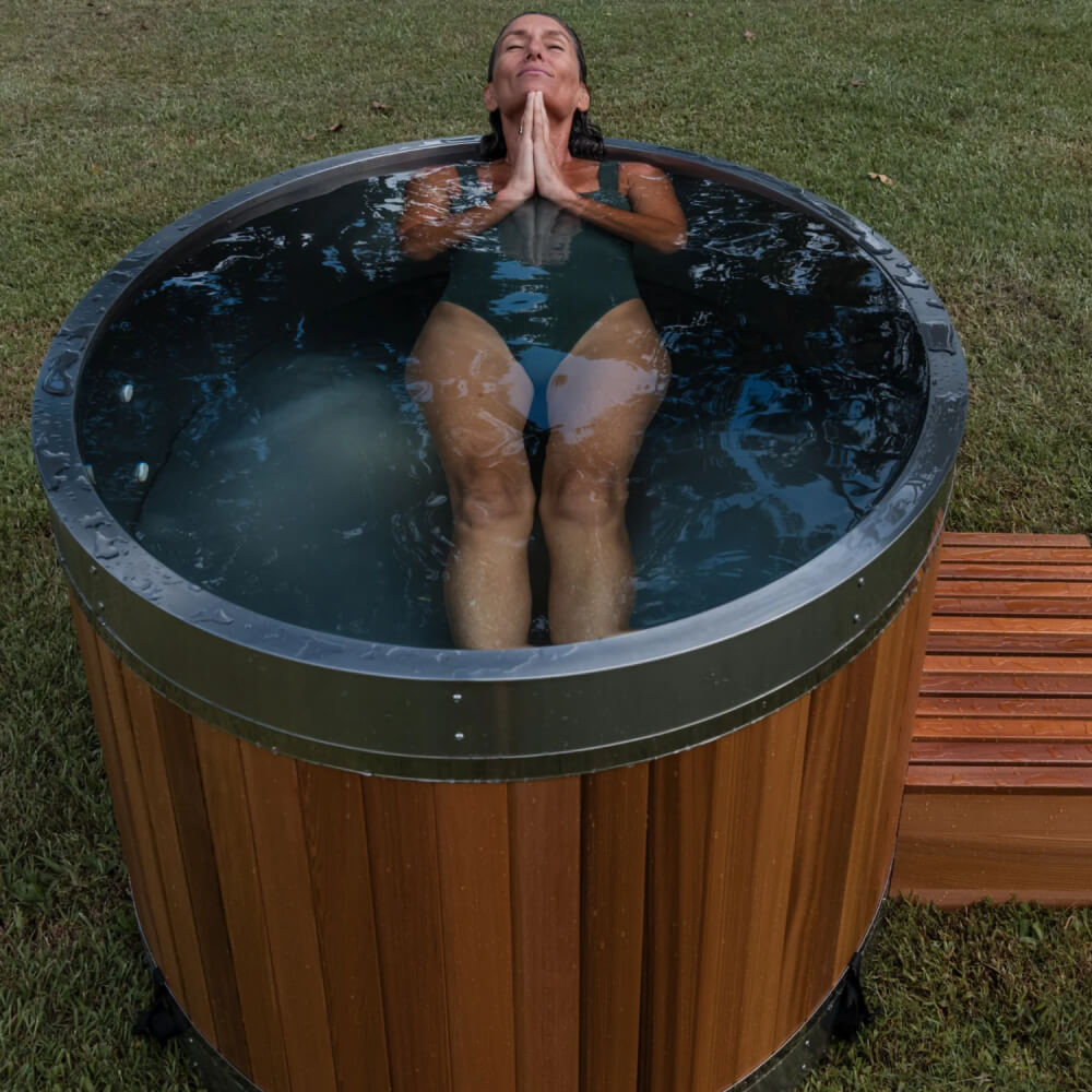 Energise™ Premium Cedar Banheira de Gelo para 2 Pessoas