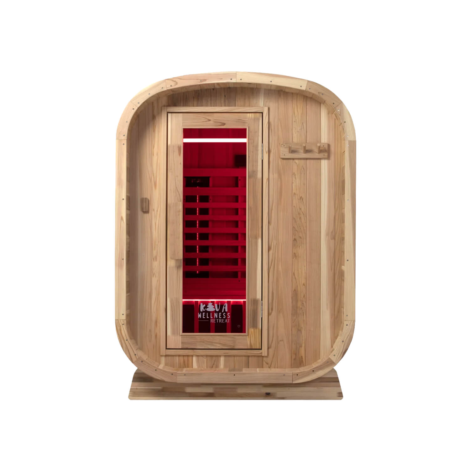 Sauna Kiva Retreat Outdoor - Para 3 pessoas Full Spectrum