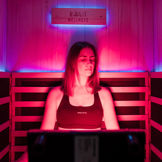 Painel de atualização para terapia de luz vermelha Radiance Sauna