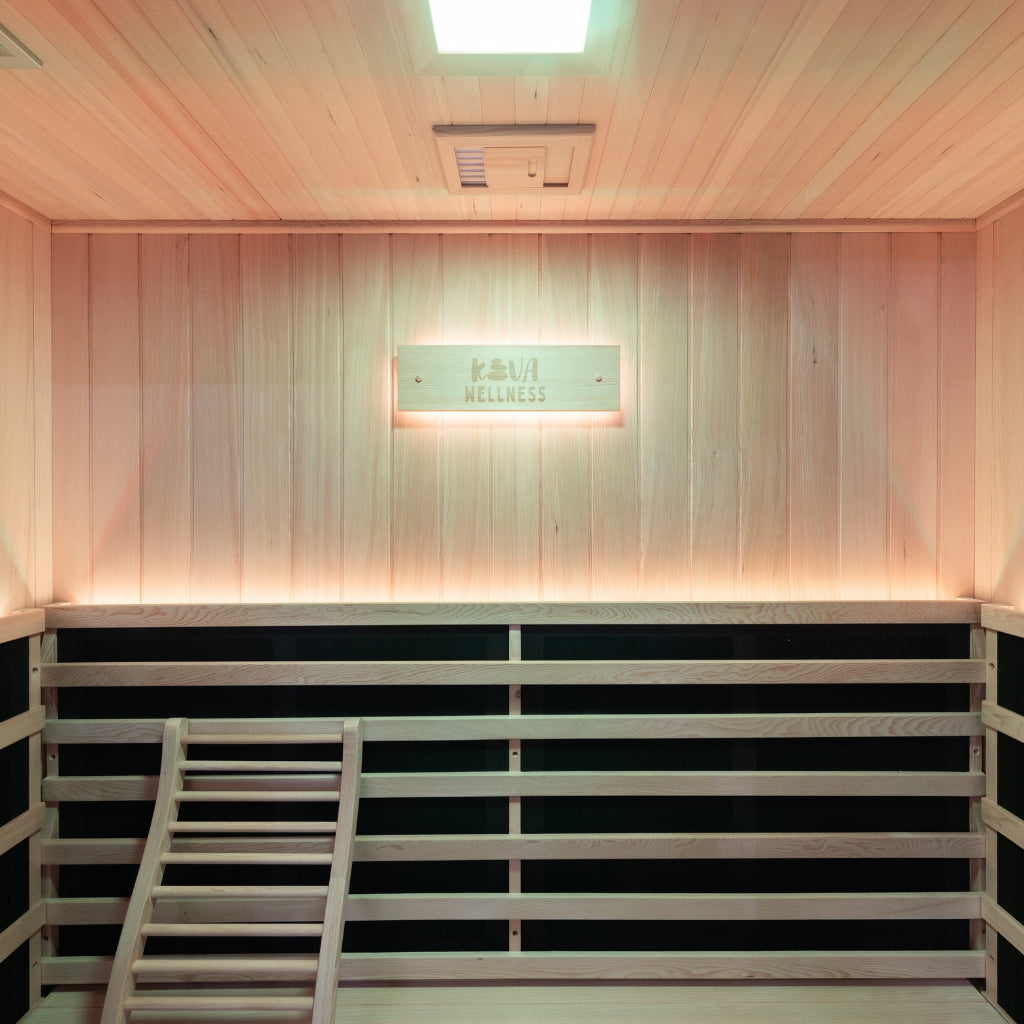 Sauna Kiva Radiance - Para 4 pessoas Infravermelho Full-Spectrum 