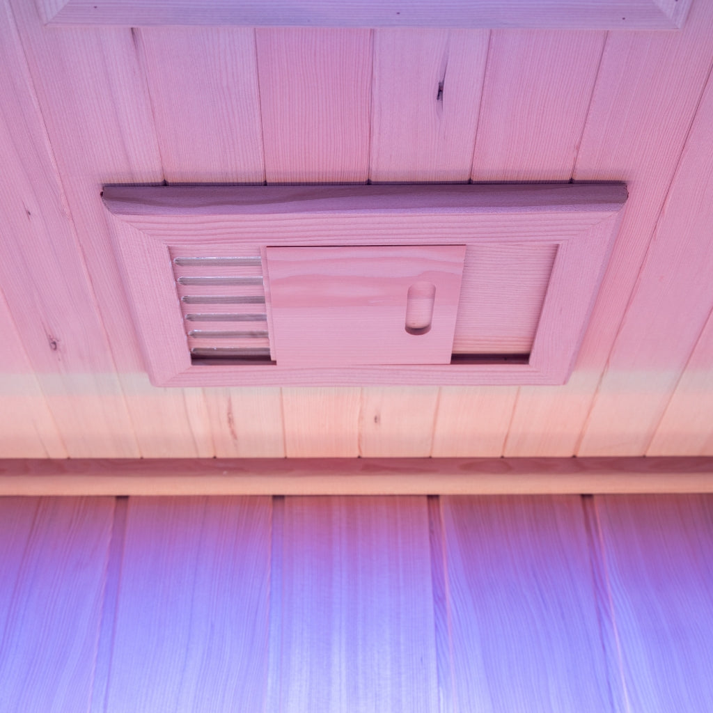 Sauna Kiva Radiance - Para 4 pessoas Infravermelho Full-Spectrum 