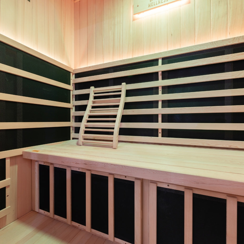 Sauna Kiva Radiance - Para 4 pessoas Infravermelho Full-Spectrum 