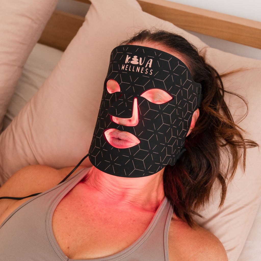 red light led face mask