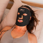 yellow light led face mask
